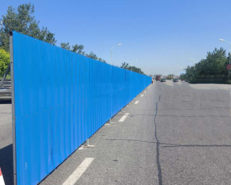 红桥区工程围挡板案例